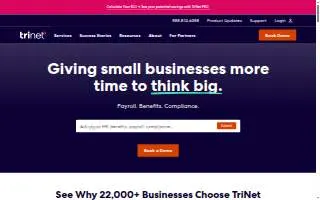 TriNet Studios website