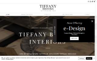 Tiffany Brooks Interiors website