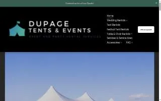 DuPage Tents & Events of Wheaton website