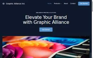 Graphic Alliance Inc. of Wheeling website