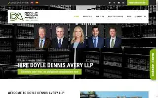 Law Offices of Barry G. Doyle, P.C website