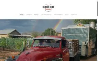 Black Iron Catering Co. website