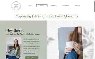 Moira Nolan Photography of Woodridge website