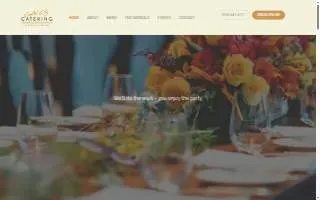 Capital City Catering of Sacramento website