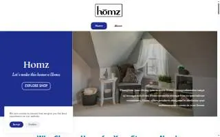 Homz Mortgage LLC of Zion website