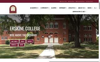 Erskine Physical Therapy website