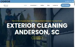 Shane's Power House Washing of Anderson website