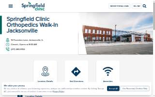 Springfield Clinic Orthopedics Walk-In Jacksonville