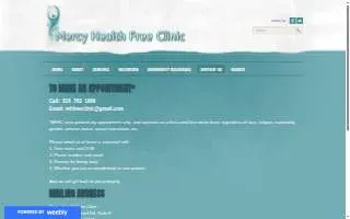 Mercy Health Free Clinic website