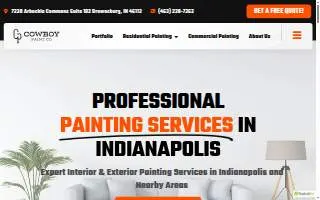 Cowboy Paint Co website