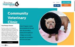 San Diego Humane Society Community Veterinary Program