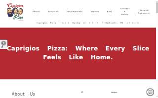 Caprigios Pizza & more….