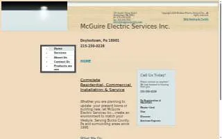 McGuire Electric of Connersville website