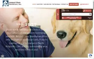 Animal Clinic Northview of Cleveland website