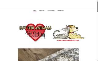 Luv for Animals Pet Sitting, Dog Walking