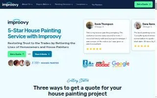 Improovy Painters Chicago of East Chicago website
