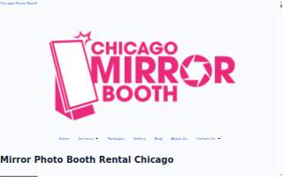 Chicago Mirror Booth