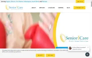 Senior1Care of Elkhart website
