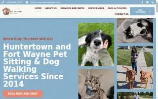 TLC In-Home Pet Care of Fort Wayne website