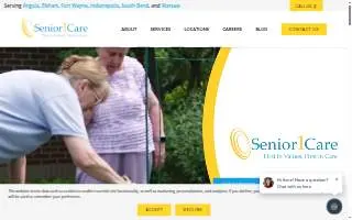 Senior1Care of Fort Wayne website
