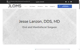 Oral & Facial Surgery Group of Frankfort website