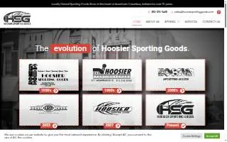 Hoosier Sporting Goods Co of Columbus website