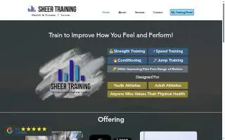 Sheer Training website