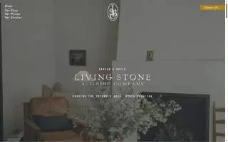 Living Stone Building Company website