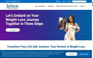 Bariatrics and Medical Weight Loss - South website