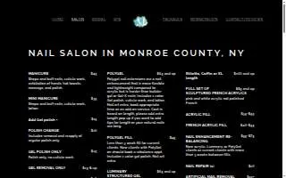 Gel Nails of Hammond website