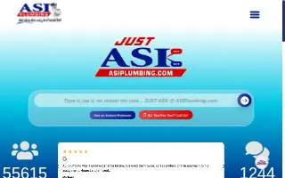 ASI Plumbing website