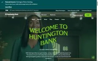 Huntington Wealth Service website