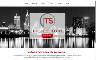Investors Title Service, Inc.