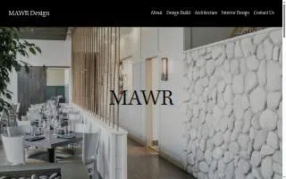 MAWR Design website