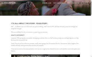 GlassburnFilms website