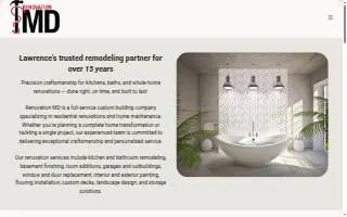M Remodeling website