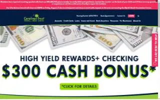 Carolina Trust Federal Credit Union of Lawrence website