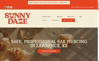 Sunny Daze Sunless website