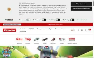 Carrera Appliances website