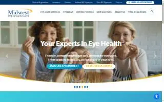 Midwest Eye Consultants of Logansport website