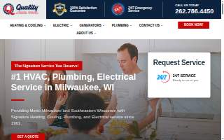 Quality Heating, Cooling, Plumbing & Electric