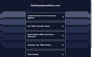 Fidelity National Title of Merrillville
