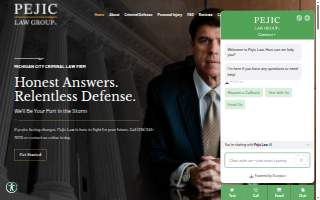 Pejic Law website