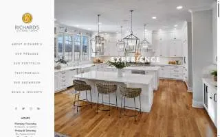 Richard's Kitchens + Baths website
