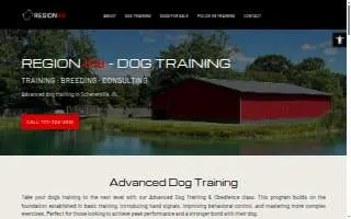 Region K9 - Dog Training of Munster website
