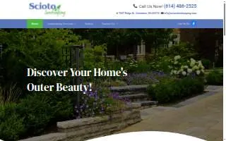 Scioto Landscaping website