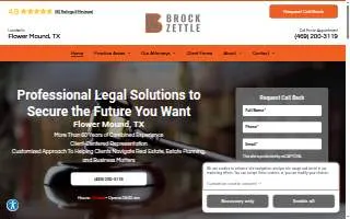 Brock Legal LLC of Noblesville website