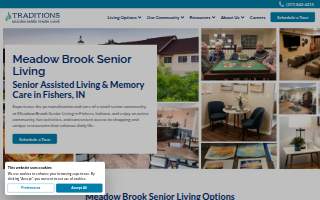 Meadow Brook Senior Living website