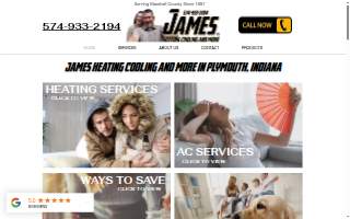 James Heating Cooling And More