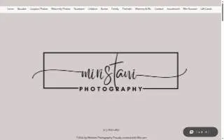 Miristani Photography website
